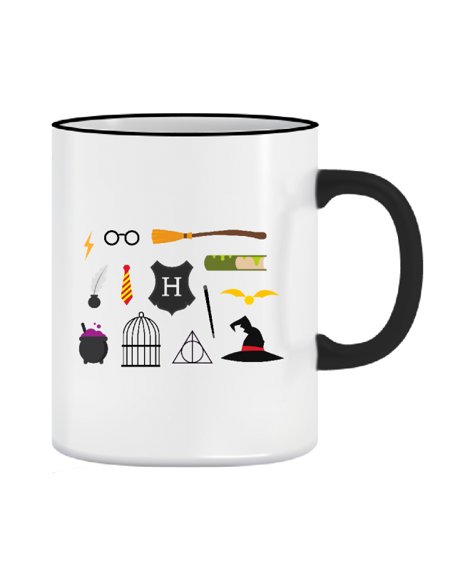  Puodelis Harry Potter simboliai